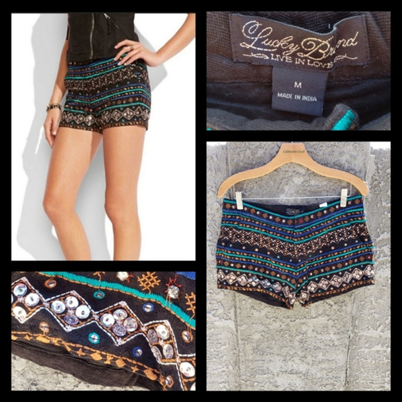 Lucky Brand Pants - Lucky Brand Boho Shorts‎